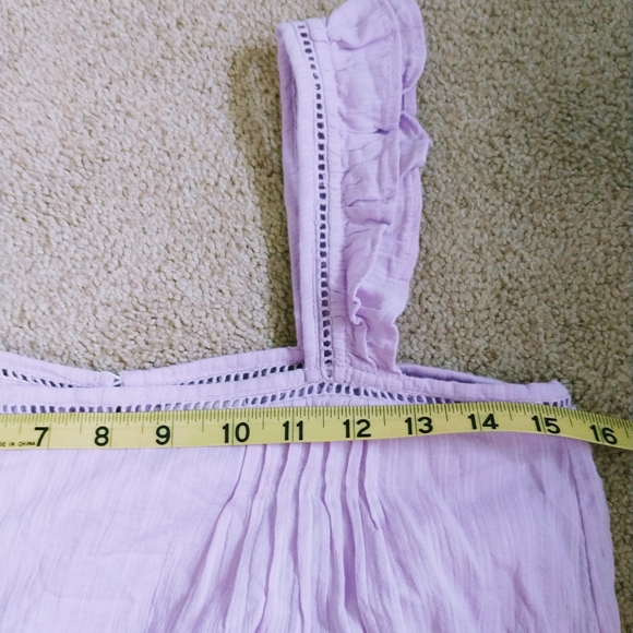 Ella Moss Women's Alanis Babydoll Woven Top - Picture 14 of 15